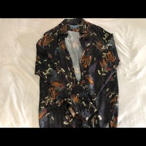ZARA MEN PHOENIX SHIRT M RELAXED FIT